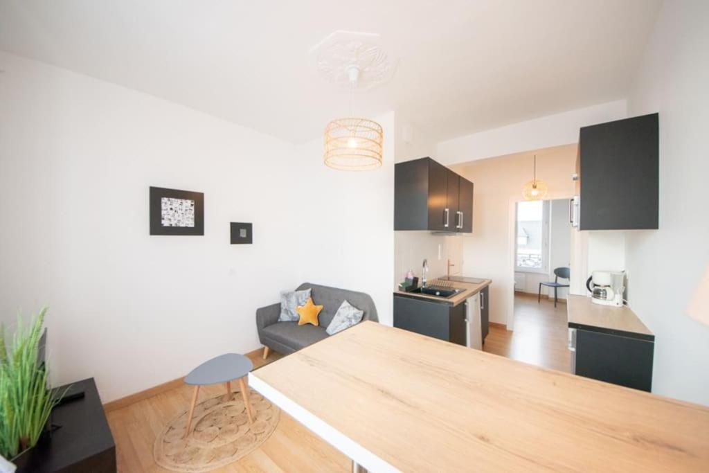 Superbe Appartement 2 Pieces Avec Vue Mer - Brest Luaran gambar
