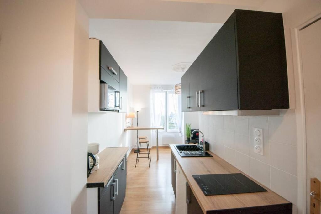 Superbe Appartement 2 Pieces Avec Vue Mer - Brest Luaran gambar